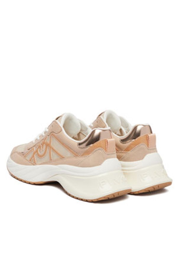 Pinko - PINKO Sneakersy Ariel 33 SS0135 P142 Różowy. Kolor: różowy. Materiał: skóra