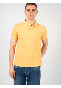 Geox Koszulka Polo "Sustainable" | M2510B T2649 | Sustainable | Mężczyzna | Pomarańczowy. Okazja: na co dzień. Typ kołnierza: polo. Kolor: pomarańczowy. Materiał: bawełna. Styl: casual, klasyczny #4