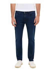 Męskie Spodnie Jeansowe Mustang Style Oregon Slim K Denim Blue 1016322 5000 802