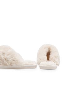 Home & Relax Kapcie CCC23-1 Beżowy. Kolor: beżowy. Materiał: materiał #3