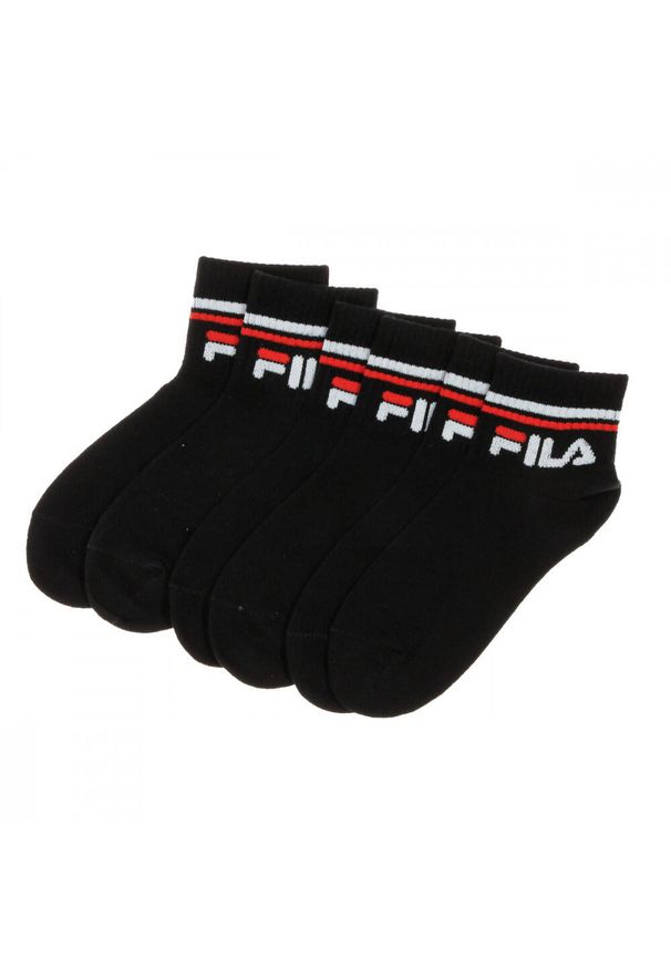 Skarpety Fila Fila Quarter Plain N Czarny. Kolor: czarny. Sport: outdoor