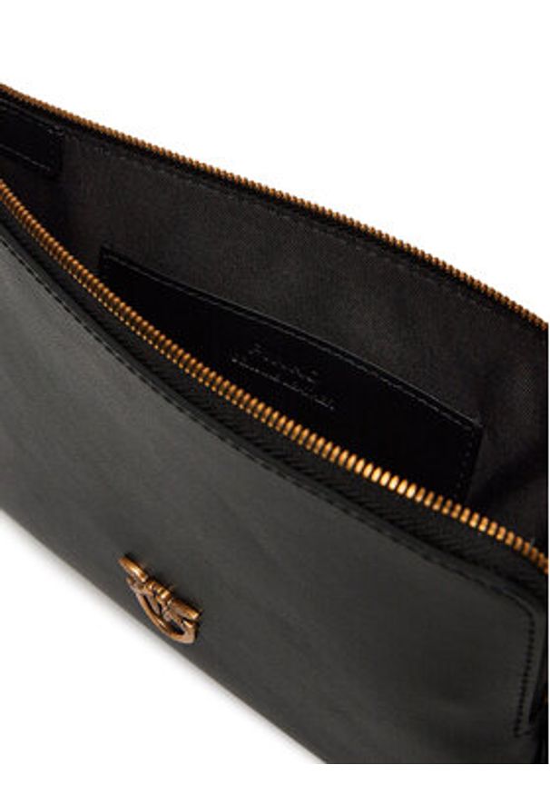 Pinko - PINKO Torebka Wristlet PE 25 PCPL 104353 A0F1 Czarny. Kolor: czarny. Materiał: skórzane