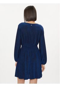 Please Sukienka koktajlowa A1X0BFT000 Granatowy Regular Fit. Kolor: niebieski. Materiał: syntetyk. Styl: wizytowy #5