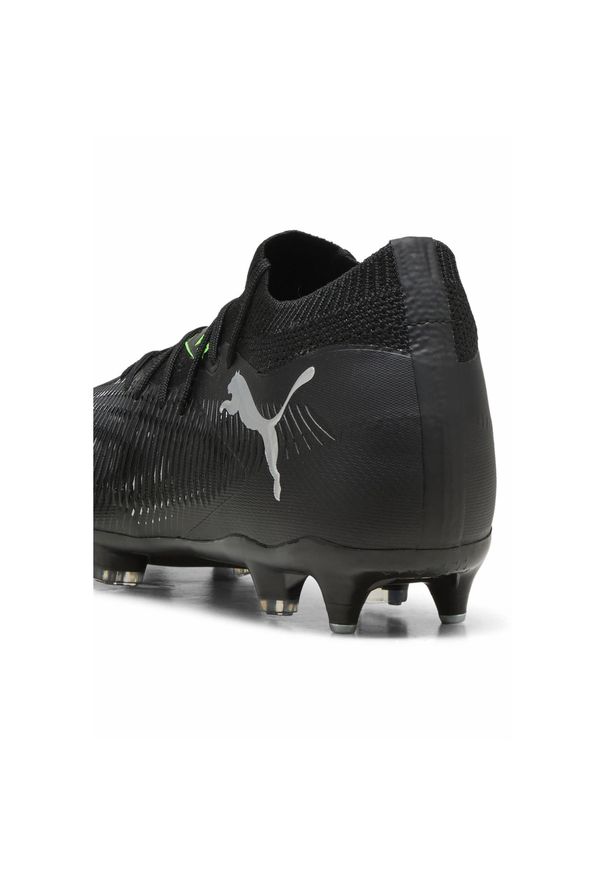 Puma - Buty piłkarskie FUTURE 8 MATCH MxSG PUMA Black Cool Light Gray Fluo Green. Kolor: wielokolorowy, czarny, zielony. Sport: piłka nożna