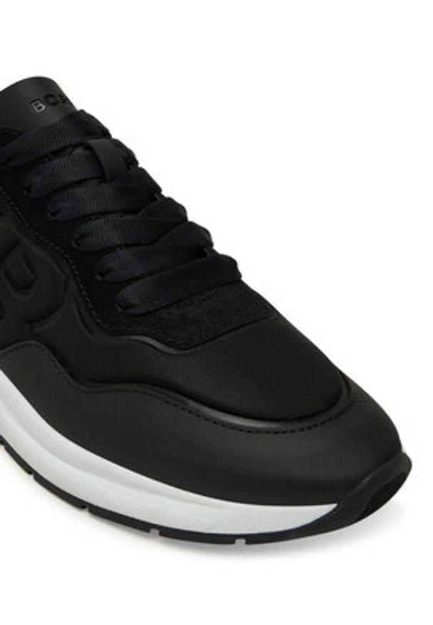 BOSS Sneakersy Skylar 50547983 Czarny. Kolor: czarny. Materiał: materiał