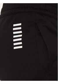 EA7 Emporio Armani Spodnie dresowe 8NPP67 PJVRZ 1200 Czarny Regular Fit. Kolor: czarny. Materiał: bawełna #2