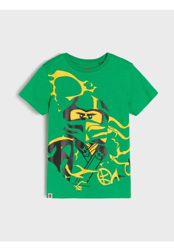 Sinsay - Koszulka Lego Ninjago - zielony. Kolor: zielony