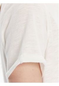 Roxy T-Shirt ERJZT05731-WBK0 Biały Regular Fit. Kolor: biały. Materiał: bawełna #5