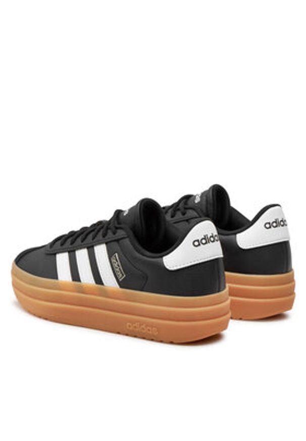 Adidas - adidas Sneakersy Vl Court Bold IH3081 Czarny. Kolor: czarny. Materiał: skóra