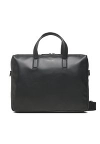 Calvin Klein Torba na laptopa Ck Must Laptop Bag Smo K50K510531 Czarny. Kolor: czarny. Materiał: skóra