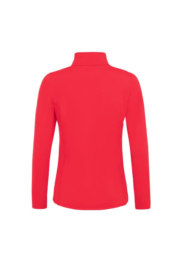 Damski polar 1/4 zip Protest Refabriz. Kolor: czerwony, różowy, wielokolorowy. Materiał: polar. Sezon: zima. Sport: narciarstwo