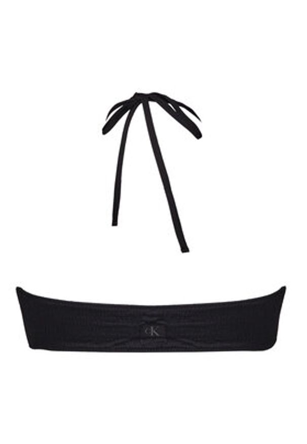 Calvin Klein Swimwear Góra od bikini KW0KW02726 Czarny. Kolor: czarny. Materiał: syntetyk