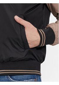 Brave Soul Kurtka bomber MJK-BRODY Czarny Regular Fit. Kolor: czarny. Materiał: syntetyk #3