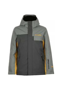 FUNDANGO - Dziecięca kurtka narciarska Fundango Milton. Kolor: zielony, żółty, pomarańczowy, wielokolorowy. Sezon: zima. Sport: narciarstwo #1