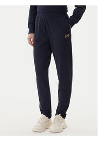 EA7 Emporio Armani Dres 7W000115 AF13135 MB235 Granatowy Regular Fit. Kolor: niebieski. Materiał: bawełna #5