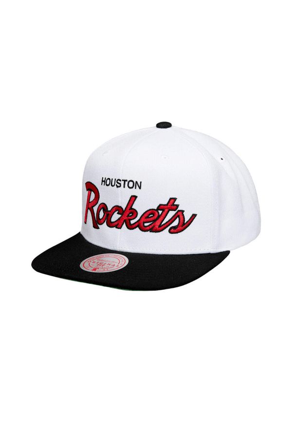 Czapka typu snapback Mitchell & Ness Heritage Script Toronto Raptors. Kolor: czarny, wielokolorowy, biały. Styl: elegancki