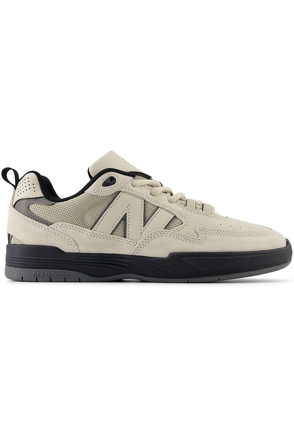 Buty męskie New Balance Numeric NM808BIB – beżowe. Kolor: beżowy. Materiał: guma, skóra, syntetyk, materiał, zamsz. Szerokość cholewki: normalna. Sport: skateboard