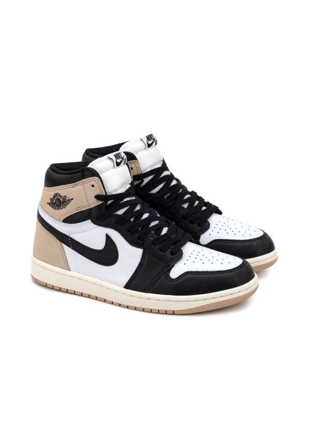 Nike Jordan 1 Retro High OG Latte Sneakersy damskie. Kolor: biały