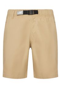 New Balance Szorty materiałowe MS01500 Beżowy Athletic Fit. Kolor: beżowy. Materiał: bawełna