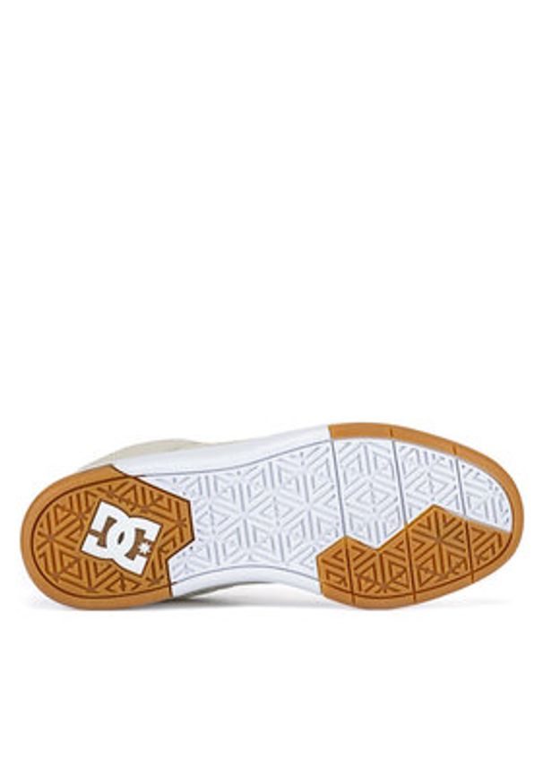 DC Shoes Sneakersy CURE ADJS100169-POW Beżowy. Kolor: beżowy. Materiał: skóra