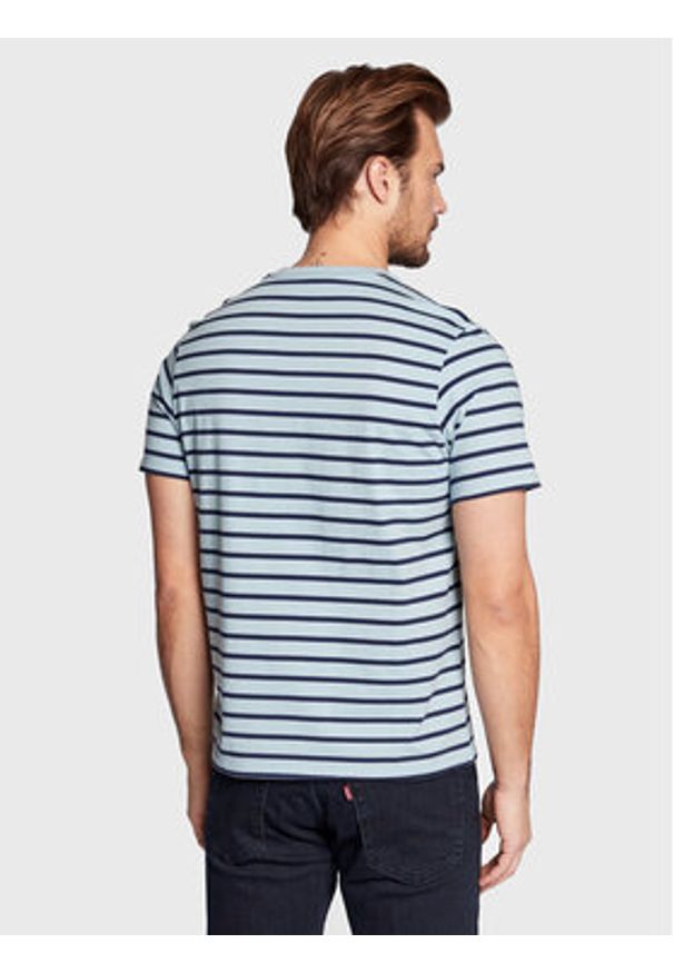 Levi's® T-Shirt Original Housemark 85641-0024 Błękitny Standard Fit. Kolor: niebieski. Materiał: bawełna