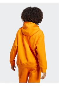 Adidas - adidas Bluza Hoodie IK7693 Pomarańczowy. Kolor: pomarańczowy. Materiał: bawełna #4