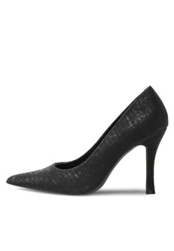 Sergio Bardi Szpilki WFA2530-2Z-SB Czarny. Kolor: czarny. Materiał: materiał. Obcas: na szpilce