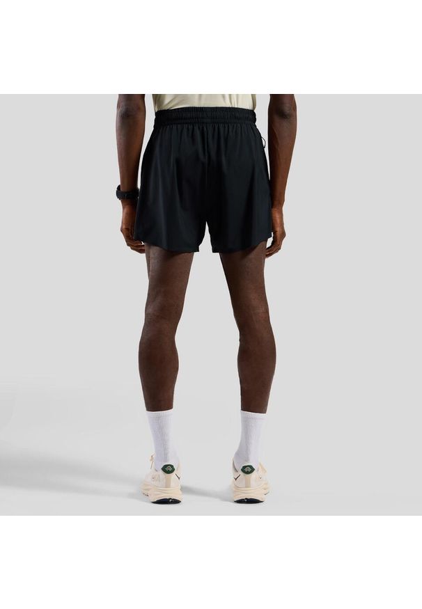 Spodenki męskie Odlo ZEROWEIGHT 5 INCH Short. Kolor: czarny. Sport: bieganie