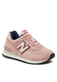 New Balance Sneakersy WL574YP2 Różowy. Kolor: różowy. Materiał: materiał. Model: New Balance 574 #11