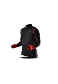 TRIMM - Bluza Trimm CLINIC. Kolor: szary, pomarańczowy, wielokolorowy. Materiał: polar. Długość: krótkie. Sezon: zima. Sport: narciarstwo