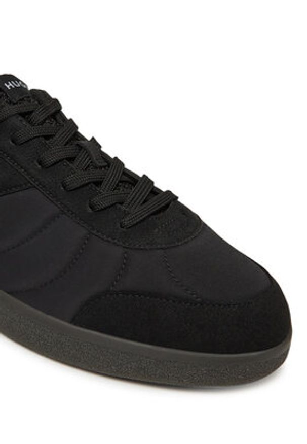 Hugo - HUGO Sneakersy Riven Tenn 50541723 Czarny. Kolor: czarny. Materiał: materiał