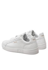 Replay Sneakersy GWZ3S .000.C0030L Biały. Kolor: biały. Materiał: skóra