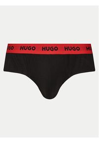 Hugo - HUGO Komplet 3 par slipów 50532570 Czarny. Kolor: czarny. Materiał: bawełna #4