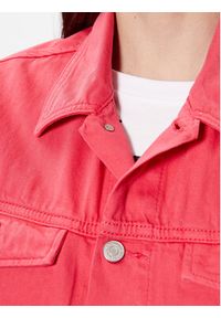 Tommy Jeans Kamizelka DW0DW15683 Różowy Oversize. Kolor: różowy. Materiał: jeans #3
