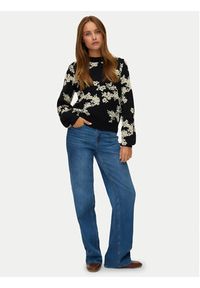 Vero Moda Sweter Nancy 10333561 Czarny Regular Fit. Kolor: czarny. Materiał: syntetyk #4