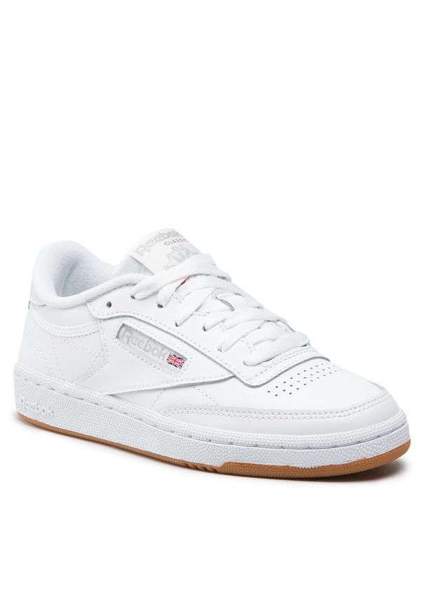 Buty Reebok Club C 85 BS7686 White/Light Grey/Gum. Kolor: biały. Materiał: skóra. Model: Reebok Club