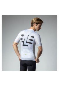 ALÉ CYCLING - Koszulka rowerowa męska Alé Cycling PR-E Multiverso. Kolor: biały, wielokolorowy, czarny