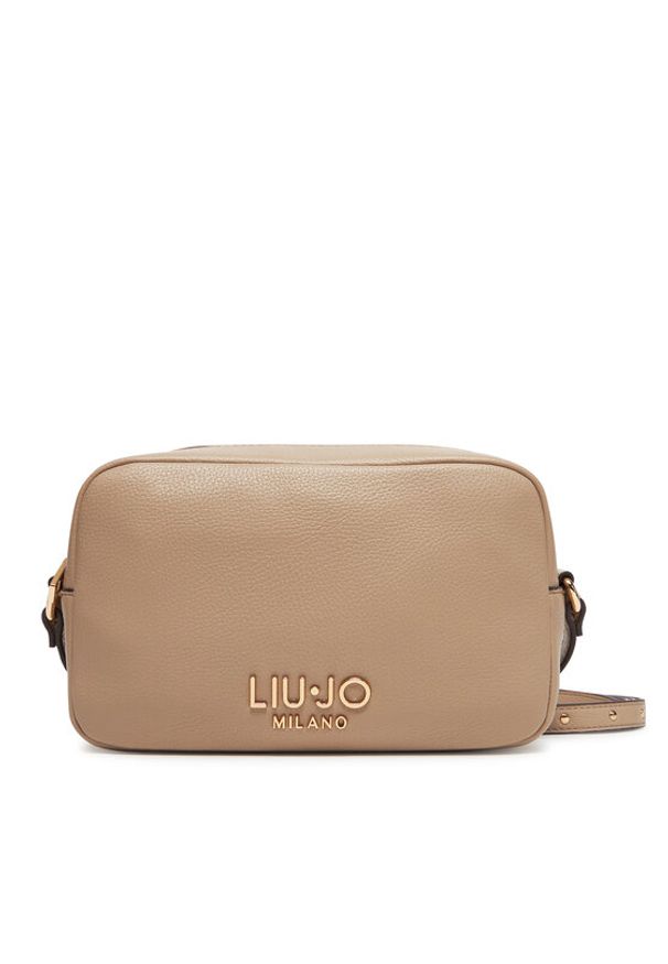 Liu Jo Torebka Ecs Camera Case AA5137 E0033 Beżowy. Kolor: beżowy. Materiał: skórzane