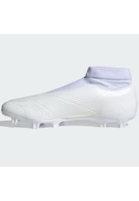 Adidas - Buty piłkarskie adidas Predator League Ll Fg M IG7767 białe. Kolor: biały. Materiał: syntetyk. Sport: piłka nożna