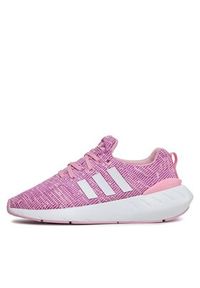 Adidas - adidas Sneakersy Swift Run 22 J GW8177 Różowy. Kolor: różowy. Materiał: materiał. Sport: bieganie