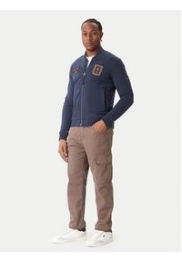 Aeronautica Militare Bluza 252FE2071UF00669 Granatowy Regular Fit. Kolor: niebieski. Materiał: bawełna