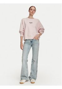 Guess Jeans Bluza W6YQ03 K3828 Różowy Regular Fit. Kolor: różowy. Materiał: bawełna #2