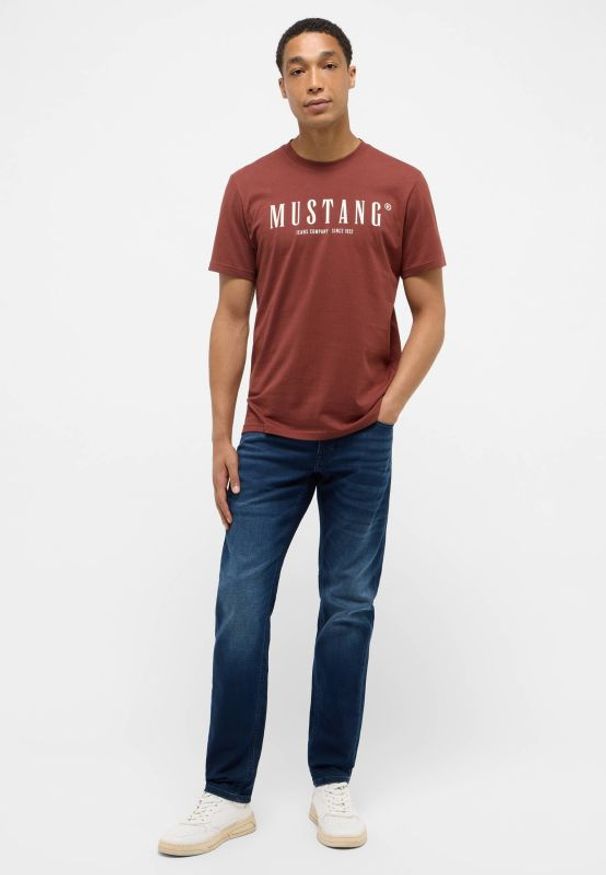 Męskie Spodnie Jeansowe Mustang Style Oregon Slim K Denim Blue 1015872 5000 983