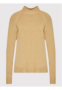 PESERICO - Peserico Sweter S99143F07K Brązowy Regular Fit. Kolor: brązowy. Materiał: wełna #4