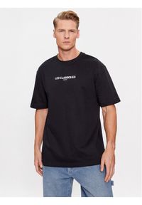 Only & Sons T-Shirt 22027063 Czarny Regular Fit. Kolor: czarny. Materiał: bawełna