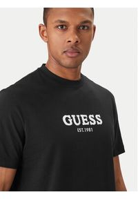 Guess T-Shirt M6GI16 K3032 Czarny Regular Fit. Kolor: czarny. Materiał: bawełna #4
