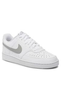 Buty do chodzenia męskie Nike Court Vision Lo Nn. Zapięcie: sznurówki. Kolor: biały, wielokolorowy. Materiał: materiał, skóra. Szerokość cholewki: normalna. Model: Nike Court. Sport: turystyka piesza #1