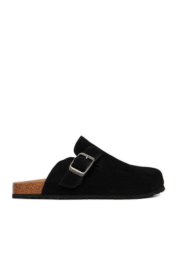 Klapki Go Soft. Kolor: czarny