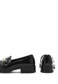 DeeZee Loafersy FLORENCE HY60116-3 Czarny. Kolor: czarny. Materiał: syntetyk, materiał #4