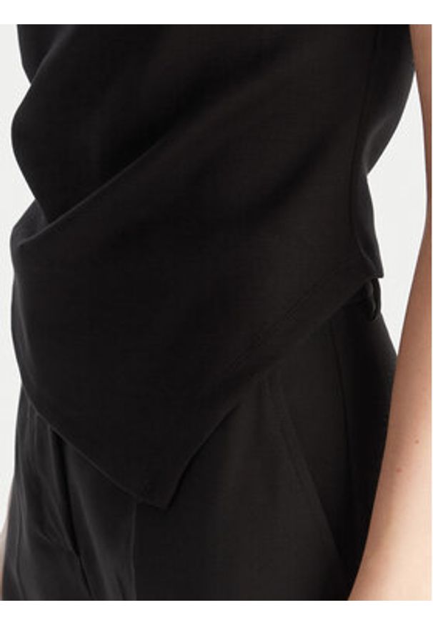 Vero Moda Bluzka Nelli 10335687 Czarny Regular Fit. Kolor: czarny. Materiał: syntetyk, wiskoza